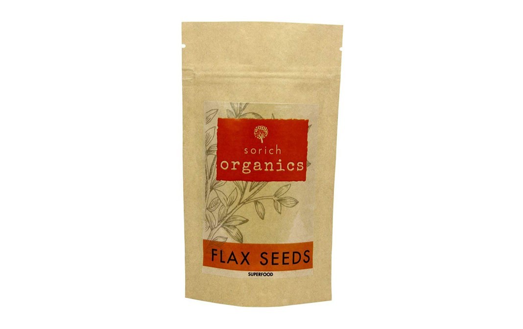 Sorich Organics Flax Seeds    Pack  400 grams
